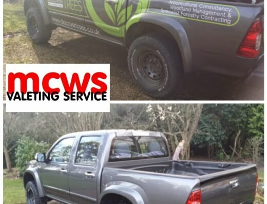 Van sign writing removal