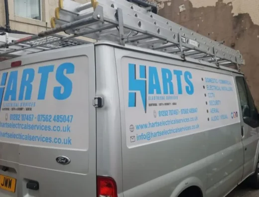 Van signs fitted by our studio